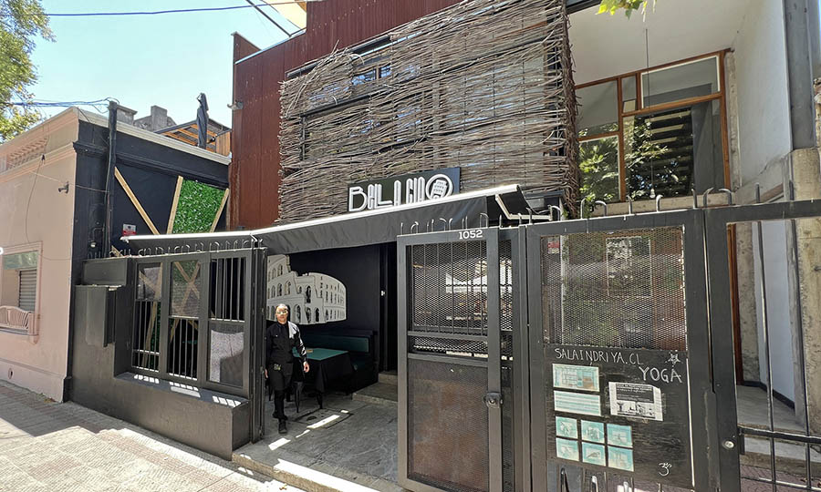 Fachada del restaurante Italiano del restaurante Italiano Bella Ciao, en barrio Italia
