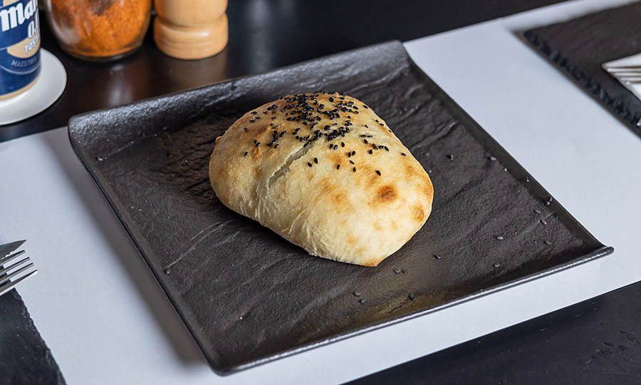Pan relleno Liguria: de queso y pesto