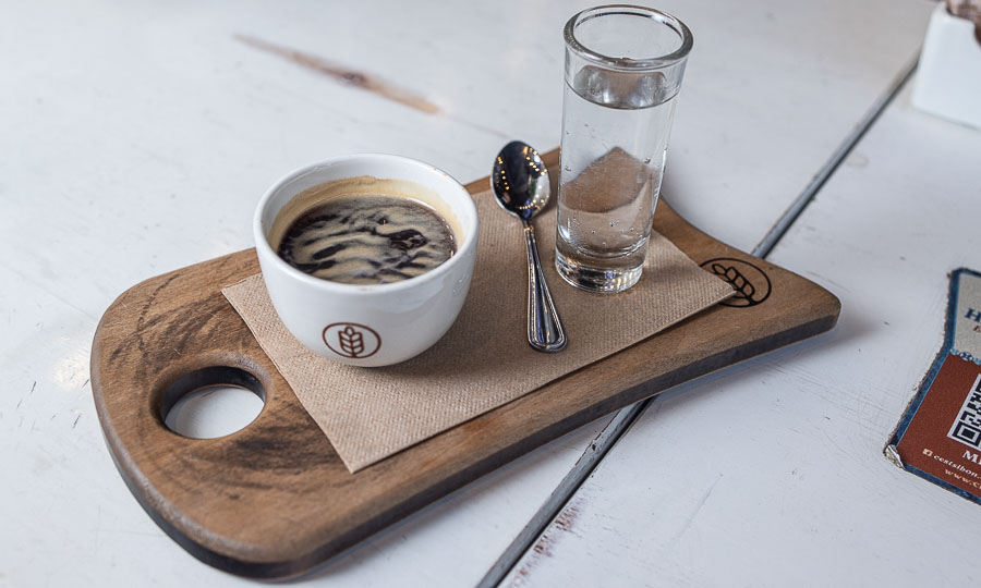 Espresso caf arbica