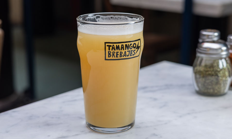 La notable Cerveza Tamango Corta corriente