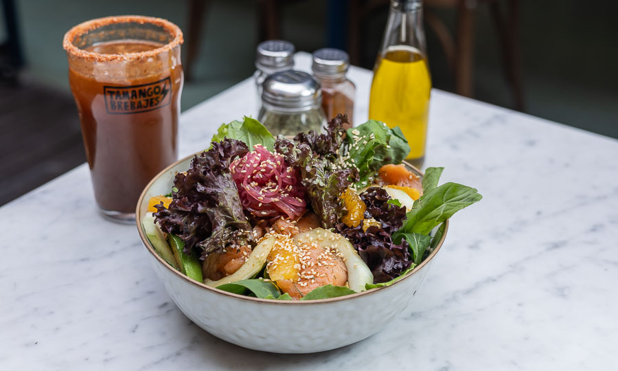 Genial ensalada Gonza en Noruega