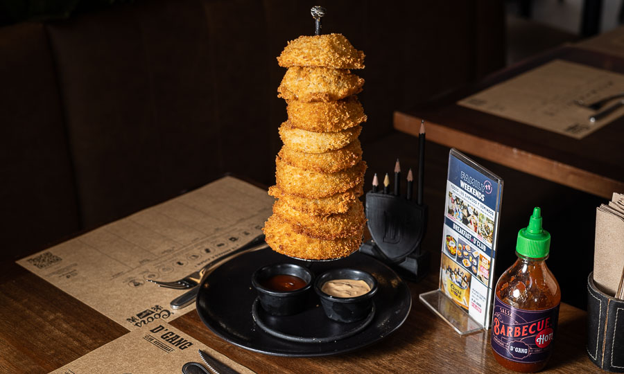 Geniales Onion Tower: aros de cebolla - D Gang Restaurante