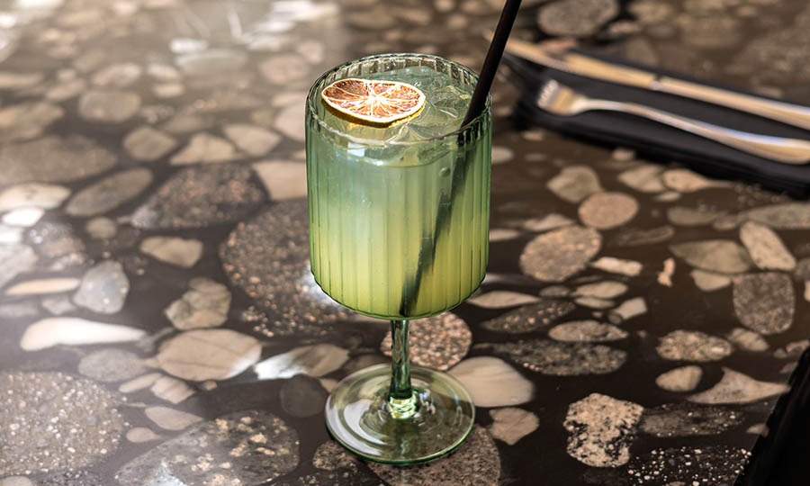 Limoncello Spritz de la casa