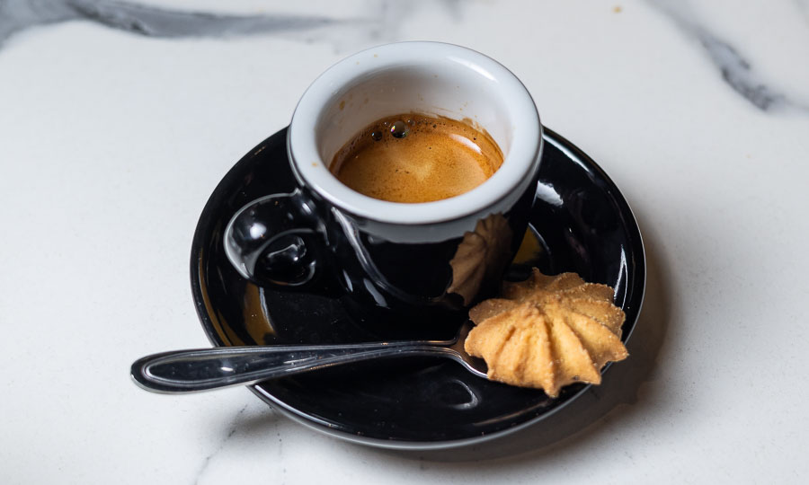 Un Espresso italiano certero