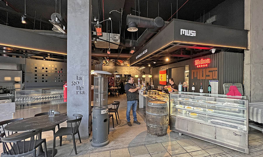El local de Musu al interior de La Gollera