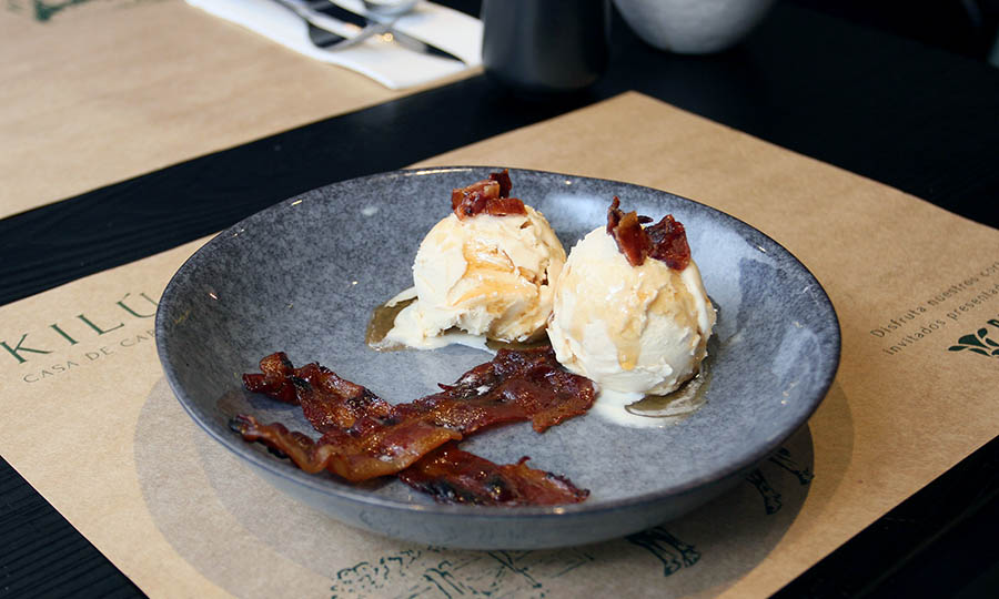 Exhorbitante helado Candy bacon