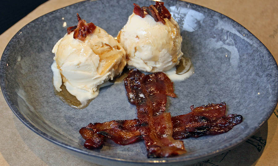Exhorbitante helado Candy bacon