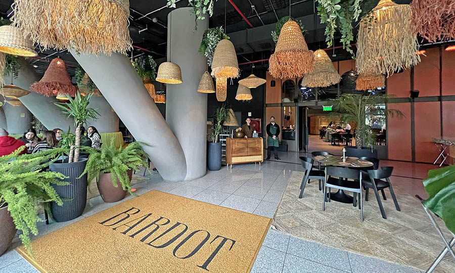 El acceso y recepcin de Bardot