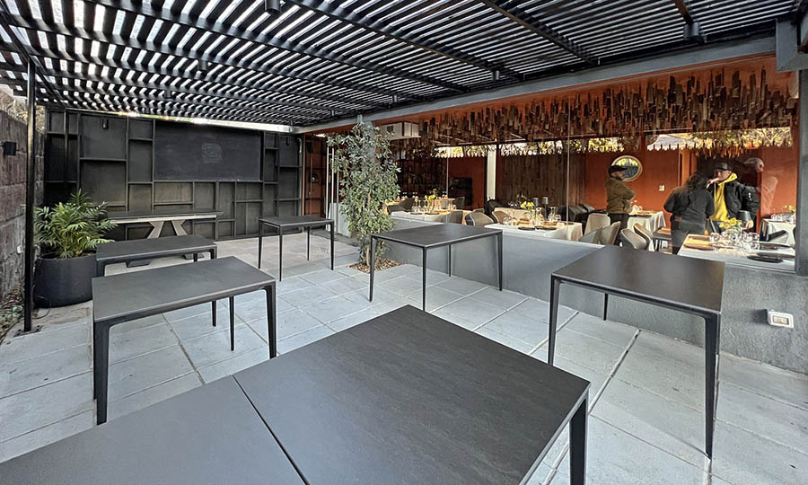 La terraza de Pristino en el sector de Alosnso de Crdoba