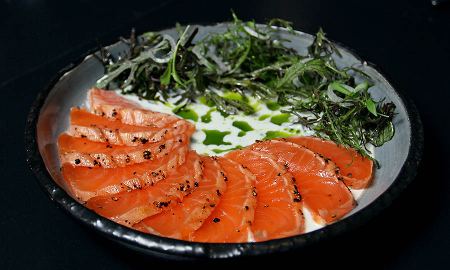 Novedosos Salm�n Tataki - DonDoh Santiago