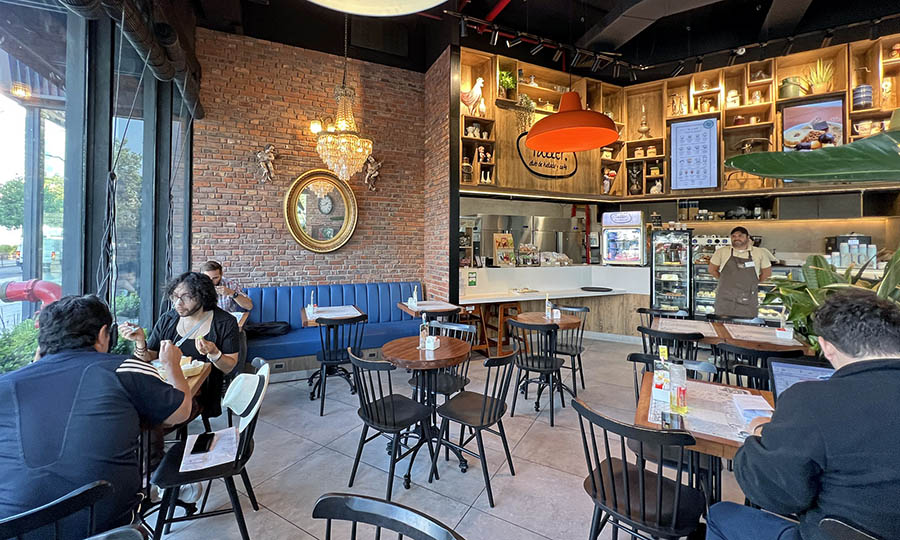 El salón de El Taller del MUT