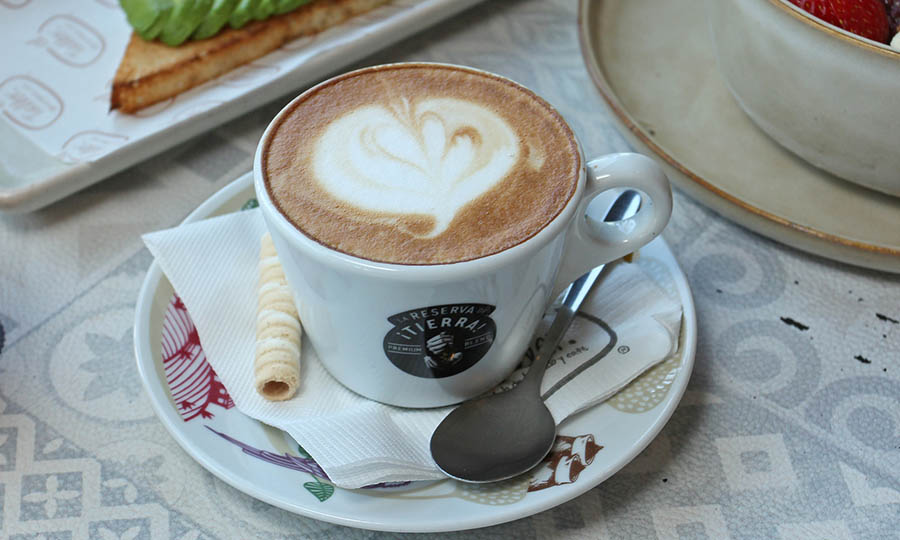 El Brunch Açai de El Taller: Capuccino