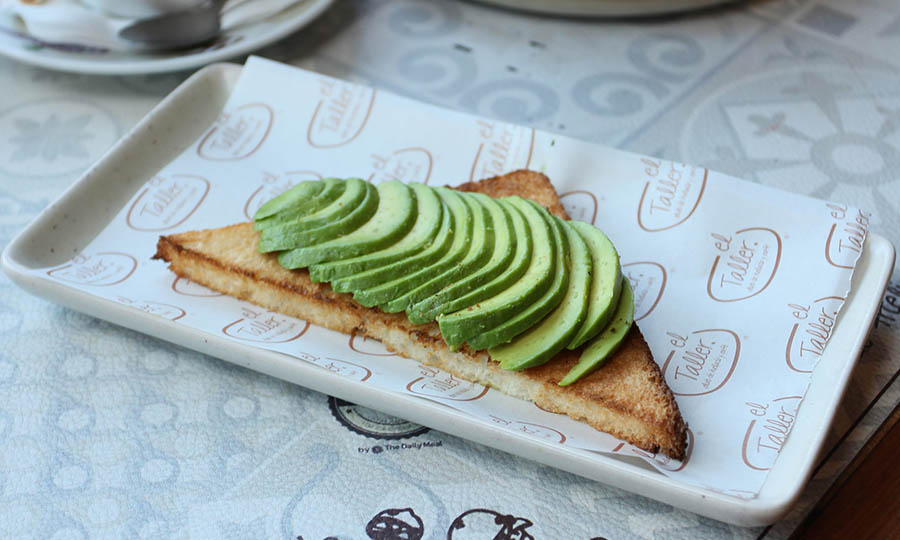 El Brunch Açai de El Taller: Tostada plata