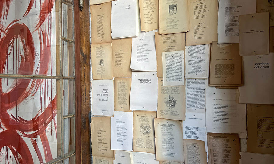 Detalles en el restaurante Oda Santiago de Lastarria