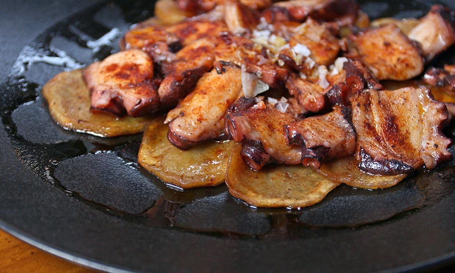 Pulpo a la gallega - Ay Candela