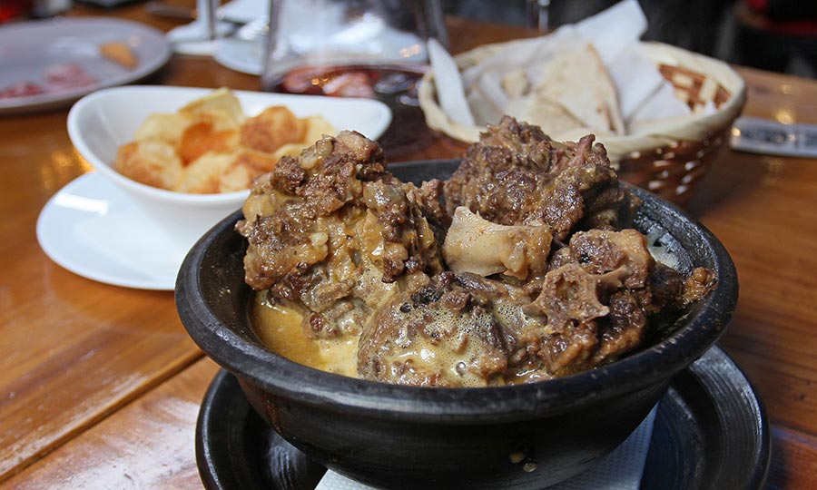 Carnoso y apetecible Rabo de toro