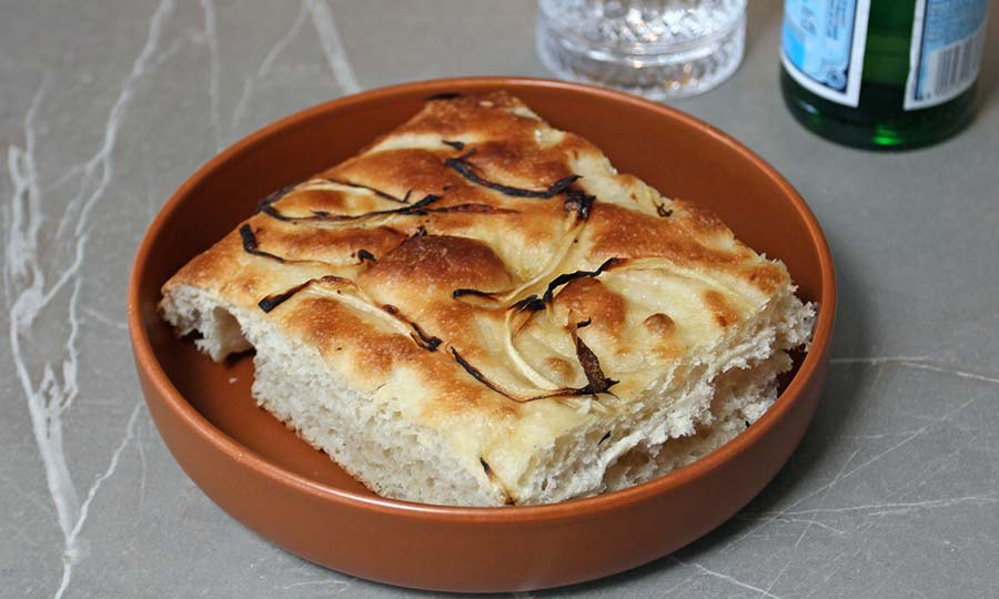 Focaccia de cebolla