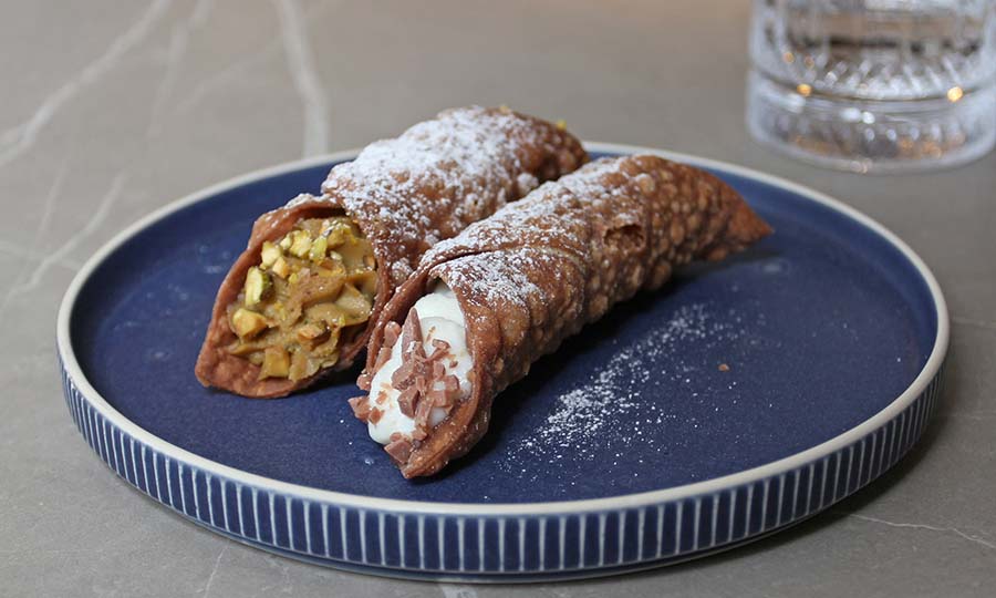 Los cannoli de Bottega Brunapoli