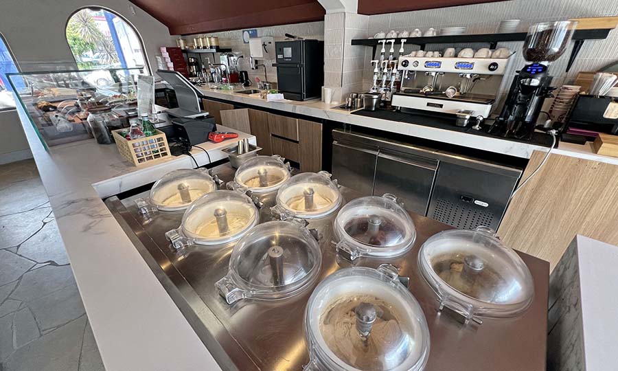 Los helados a la italiana en Bottega Brunapoli