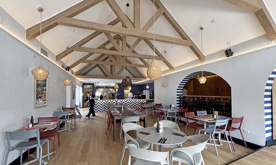 El salón principal de Brunapoli La Reina