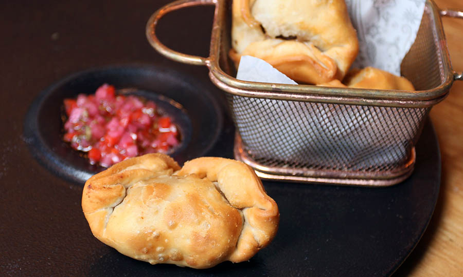 Empanaditas de entra�a ahumada - Barrica 94 Los Trapenses