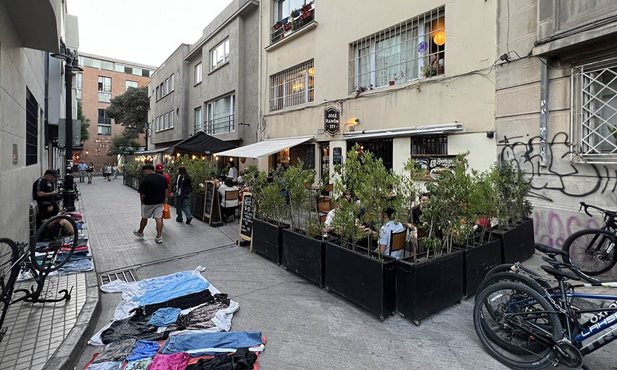 Fachada de Jos� Ram�n 277 el Lastarria