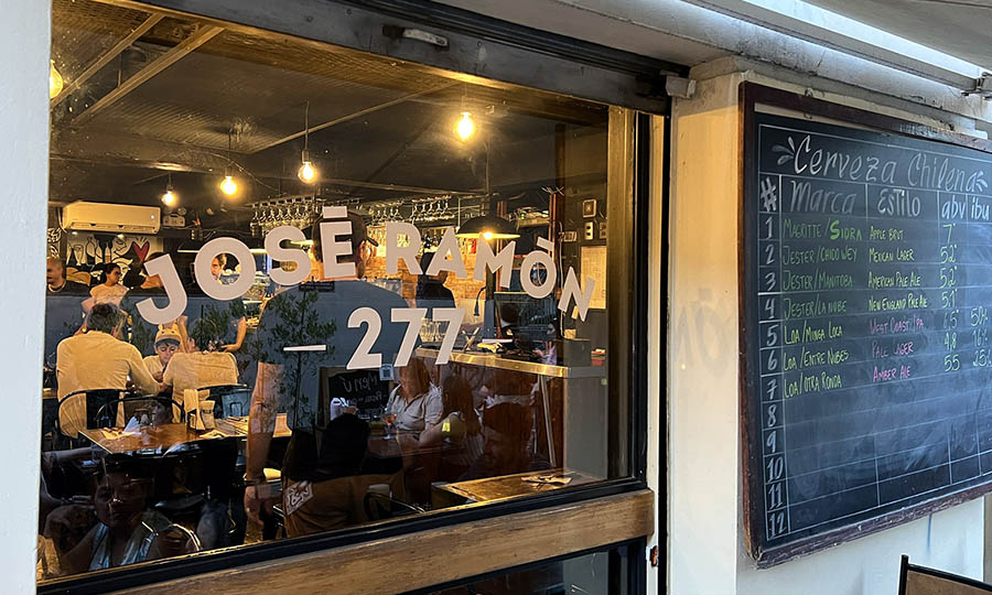 Detalles en el restobar Jos� Ram�n 277 de Lastarria