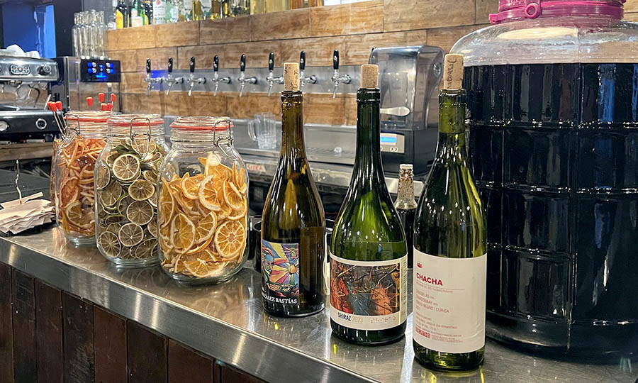 Detalles en el restobar Jos� Ram�n 277 de Lastarria