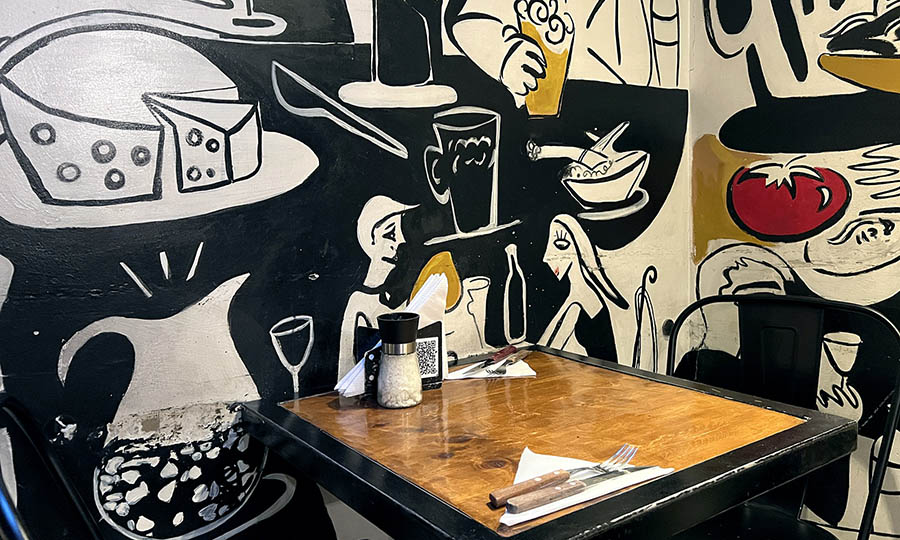 Detalles en el restobar Jos� Ram�n 277 de Lastarria