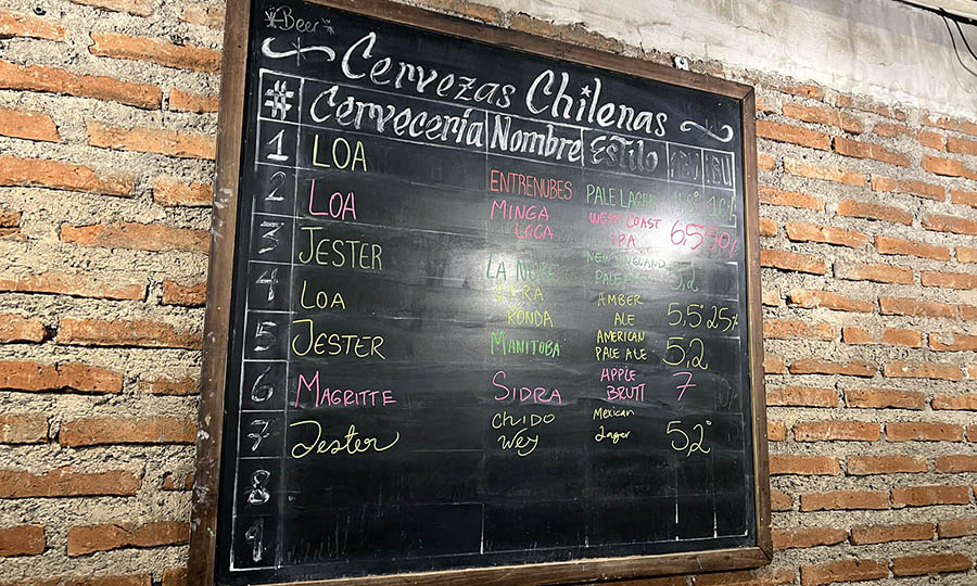 Detalles en el restobar Jos� Ram�n 277 de Lastarria