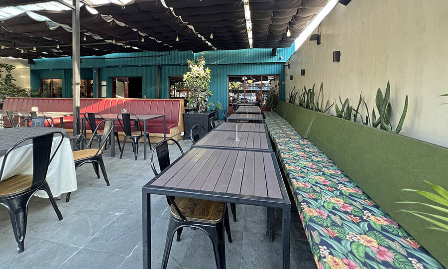 La terraza de Casa Vitalis Restobar - Casa Vitalis