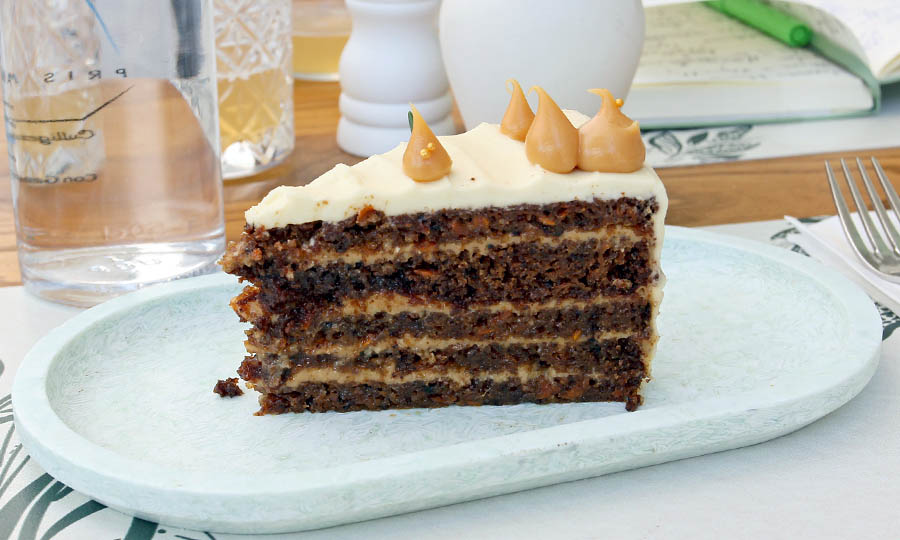 El glorioso Carrot cake de Nolia
