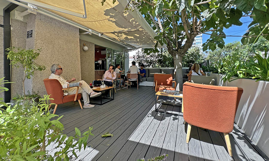 La terraza poniente de Nolia Brunch - Nolia