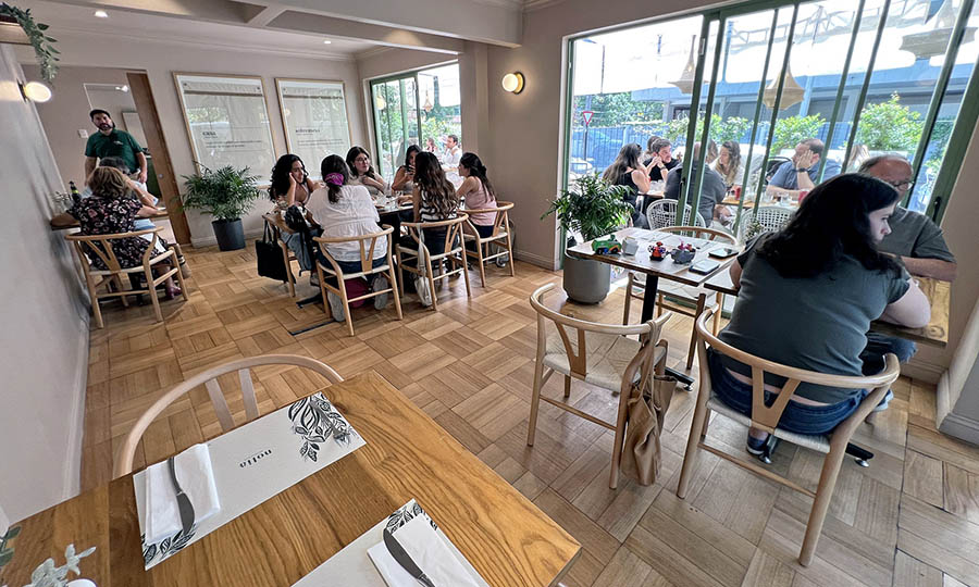 El luminosos sal�n interior de Nolia - Nolia