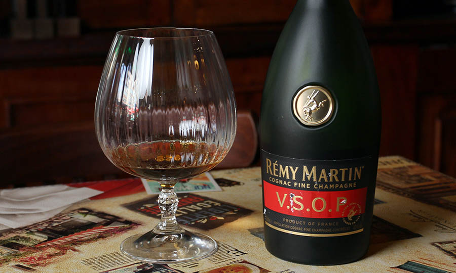 Cognac R�my Martin de bajativo - Normandie Restaurant