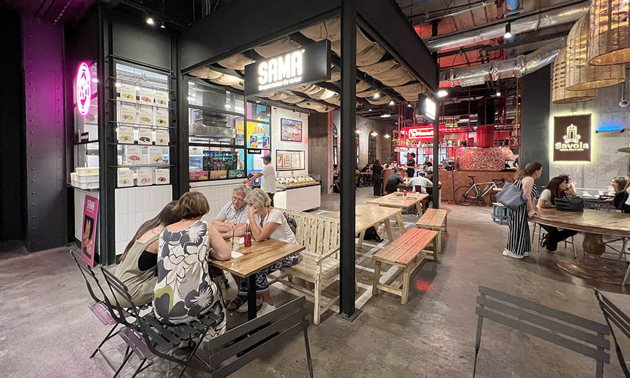 El local de Sama Empanadas en el MUT - Sama Empanadas - MUT