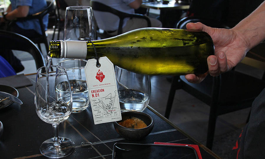 Vino experimental �Creaci�n N�01� de Diablo - Diablo Vino y Fuego