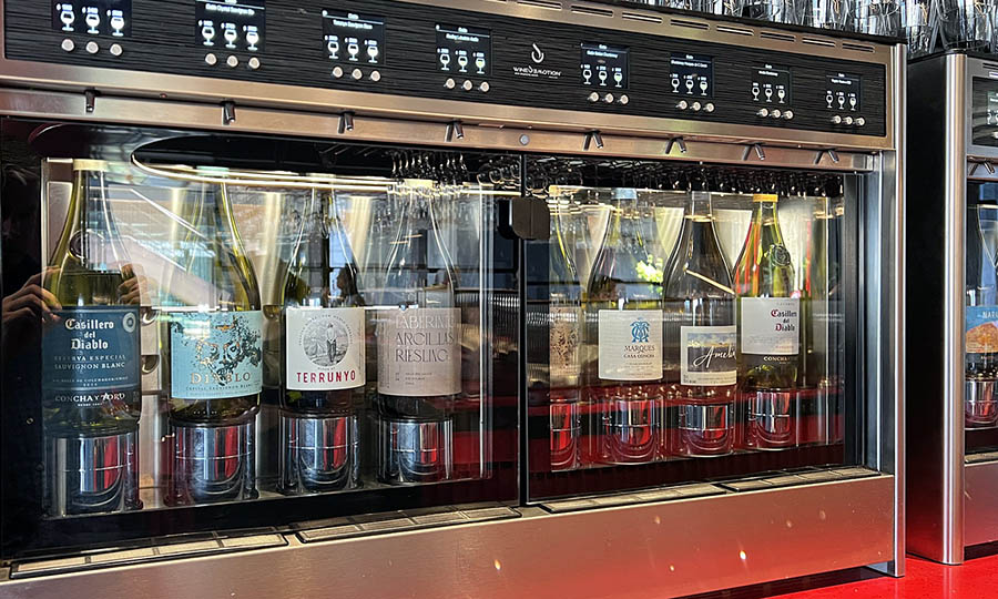 El poderoso Wine Dispenser y Cava de Diablo - Diablo Vino y Fuego