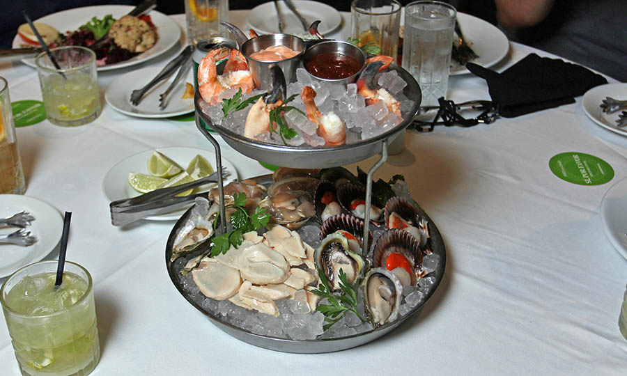 La Torre de mariscos de Fogo de Chao