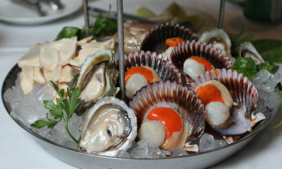 La Torre de mariscos de Fogo de Chao