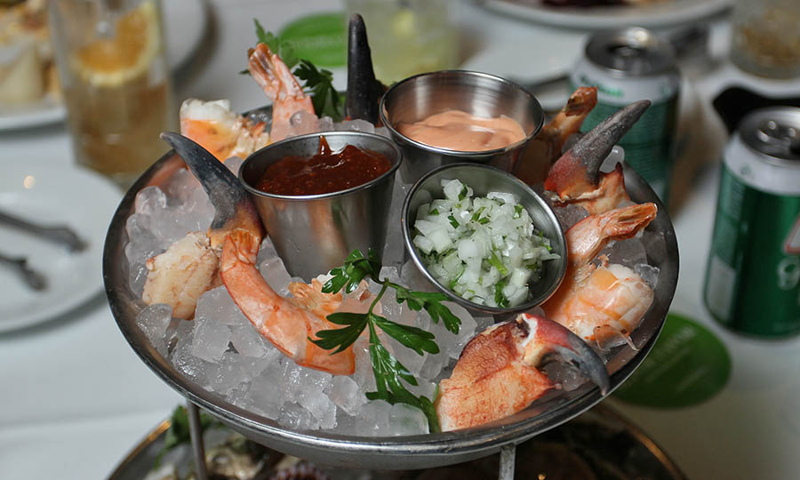 La Torre de mariscos de Fogo de Chao