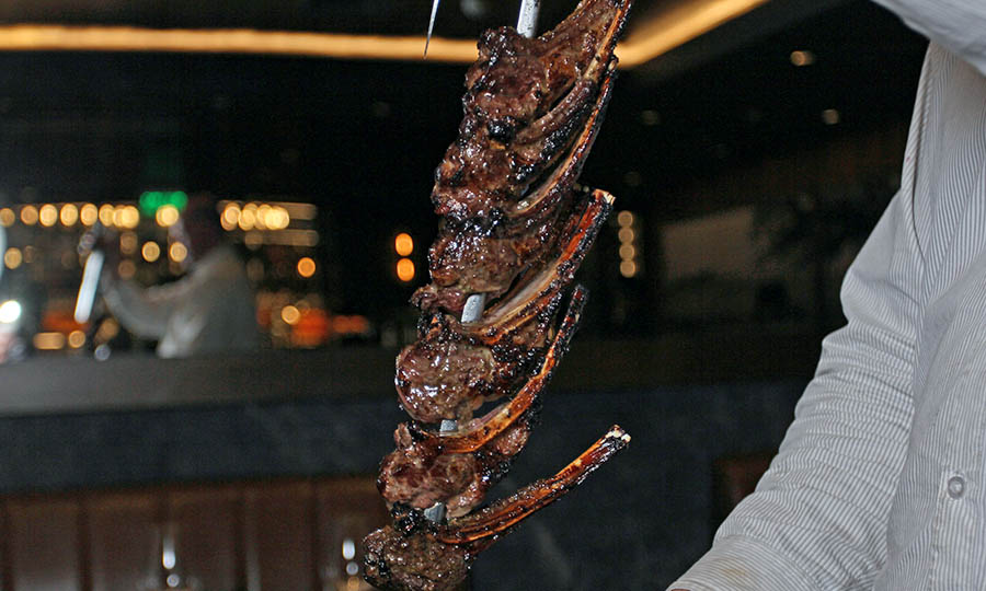 El rodizio de carnes de Fogo de Chao