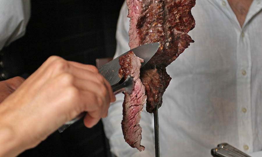 El rodizio de carnes de Fogo de Chao