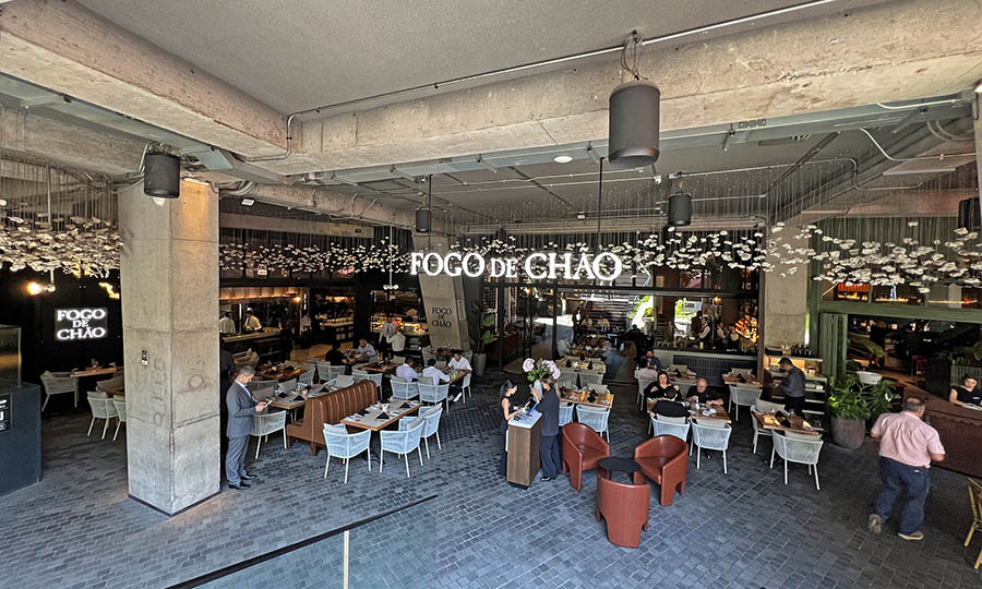 Vista general del 1º Fogo de Chao de Chile