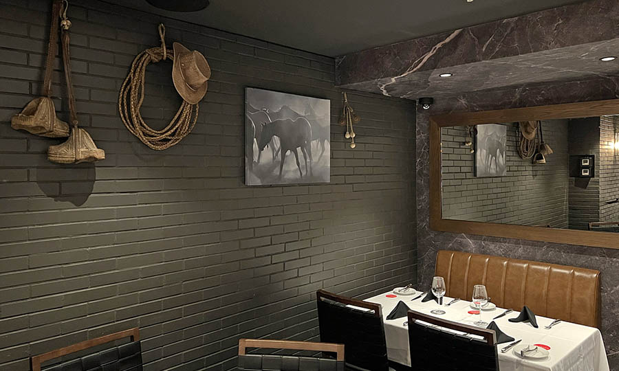 El sal�n interior de Fogo de Chao