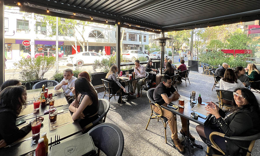 La frontal techada de Vitalicio