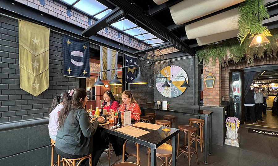 La terraza techada de Vitalicio