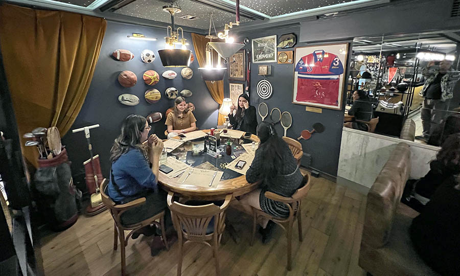 El sal�n interior de Vitalicio Restaurant Burger Bar