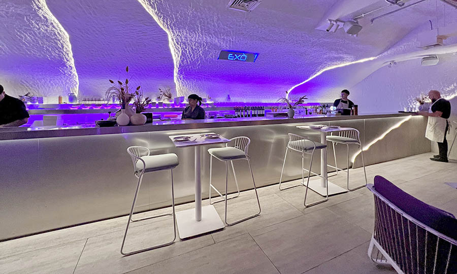 El interior de EXÒ Nuit
