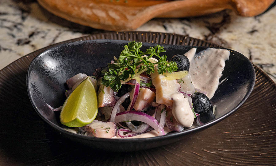 Salpic�n de pulpo - Make Make Restaurant